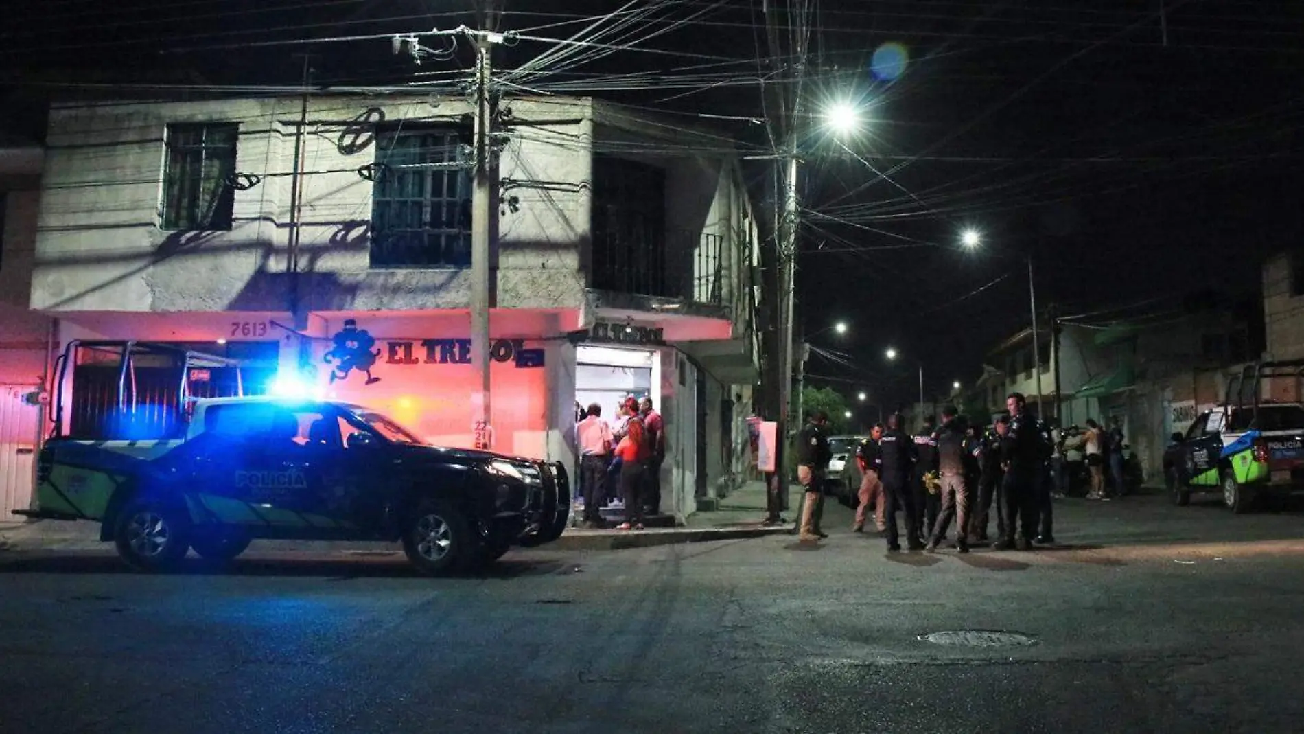 Balacera en taquería el Trebol en Puebla